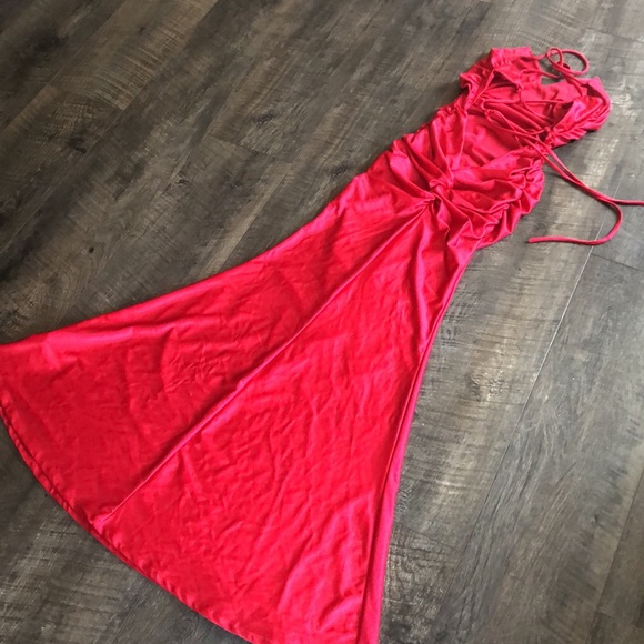 J.OUR RED PROM DRESS SIZE S - Picture 7 of 13